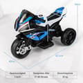 Miniatyrbild 8 av 8: Elektrisk Motorcykel, 82.5x42x54 cm, Blå