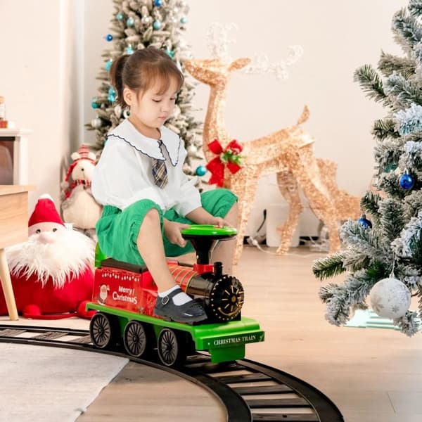 Lasten sähkökäyttöinen junarata leikkipaikka