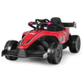 Pikkukuva 2 / 8: Sähköauto taaperoille, 127.5x73x49 cm, punainen