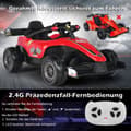 Pikkukuva 1 / 8: Sähköauto taaperoille, 127.5x73x49 cm, punainen