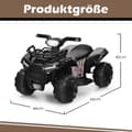 Miniatyrbillede 2 af 8: Børns Quad Bike, 44x66x42 cm, Sort