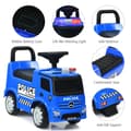 Pikkukuva 5 / 8: Lasten Poliisiauto, Mercedes Benz Lisensoidtu, Työntöauto, 24x11x17 tuumaa, Sininen