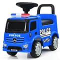 Pikkukuva 7 / 8: Lasten Poliisiauto, Mercedes Benz Lisensoidtu, Työntöauto, 24x11x17 tuumaa, Sininen