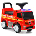 Pikkukuva 6 / 8: Lasten sähköauto, Mercedes Benz lisensoidulla logolla, säilytystilalla, 24x11x17 tuumaa, sininen