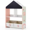 Miniatyrbillede 6 af 8: Legehus Børnebogreol, 63x27x90 cm, Lyserød