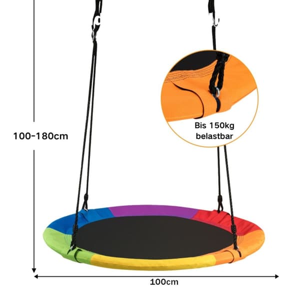 Puutarha keinu, 100 cm, Vihreä