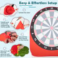 Pikkukuva 6 / 8: Darts-taulu, 145x132x165 cm, Punainen