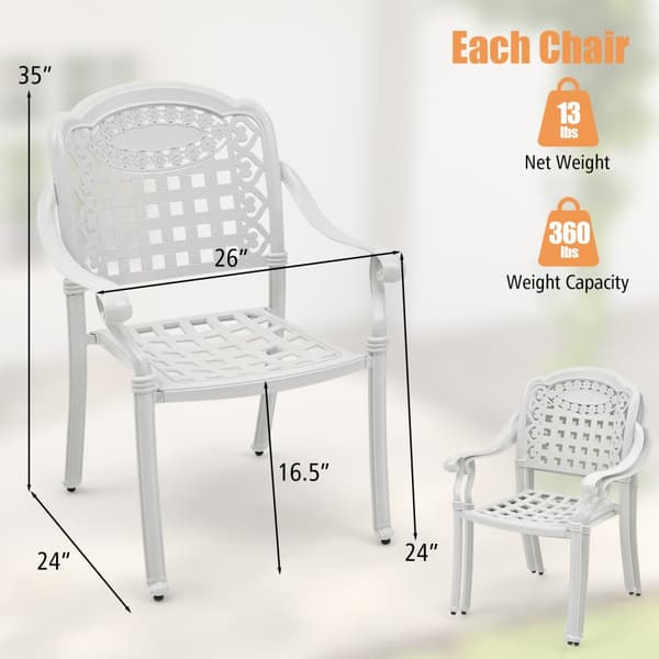 Patiotuolit, 2 kpl valualumiiniset patiotuolit käsinojilla, 26x24x35 tuumaa, ruskea