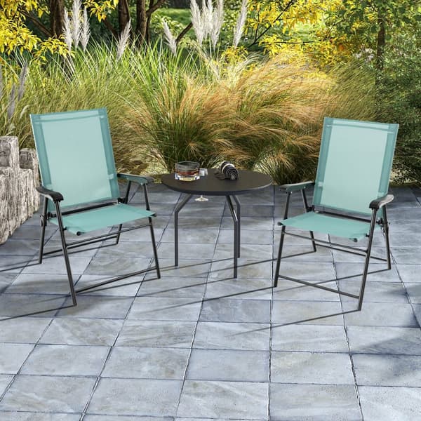 Patio Dining Chair, 60x65x93 cm, Sininen
