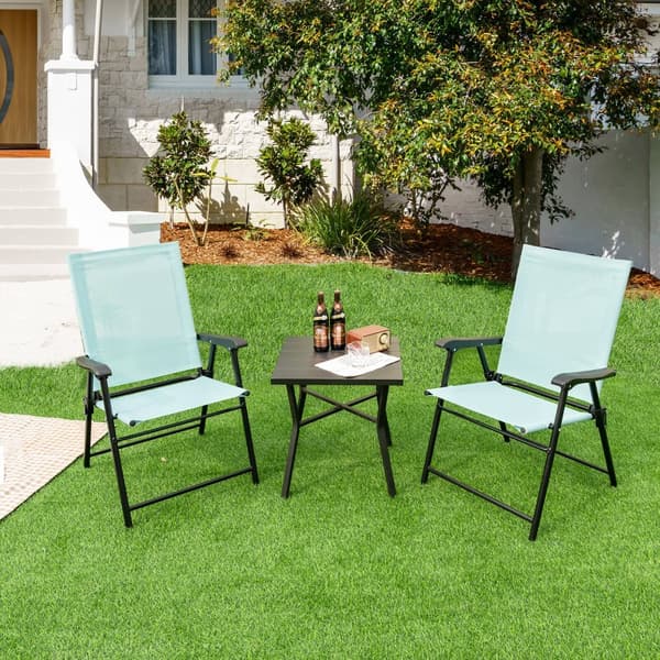 Patio Dining Chair, 60x65x93 cm, Sininen