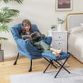 Pikkukuva 3 / 8: Sohvatuoli, 31.5x29x38 tuumaa, laivastonsininen