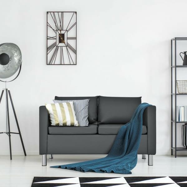 2 Istuttava Sohva, 120x60x62 cm, Harmaa