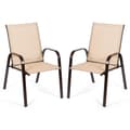 Pikkukuva 1 / 8: Ulkoilmaruokailutuoli, 28.5x22x35.5 tuumaa, Beige