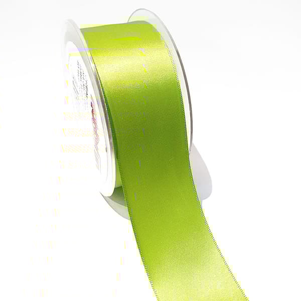 Sidenband 40 mm - Äppelgrön - 15 meter