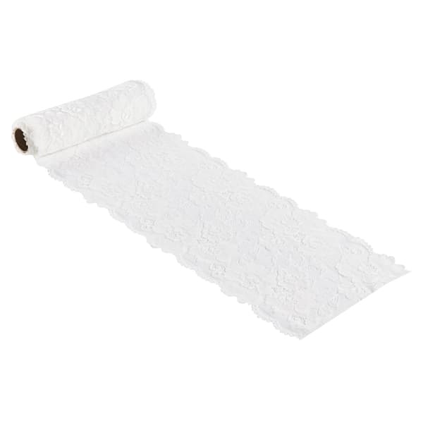 Spets IV - Löpare - Vit - B: 18 cm - 3 m