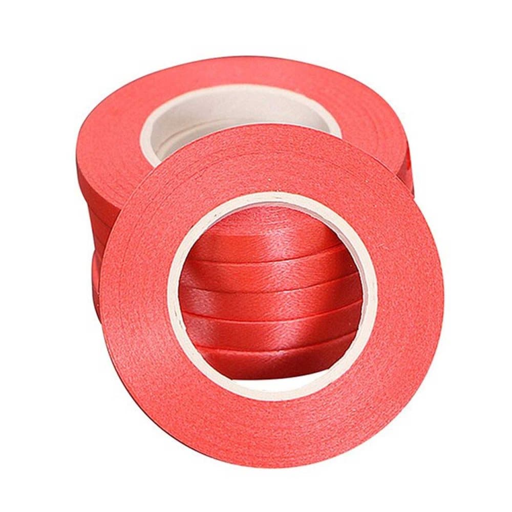 Presentsnöre Presentband 60m Röd