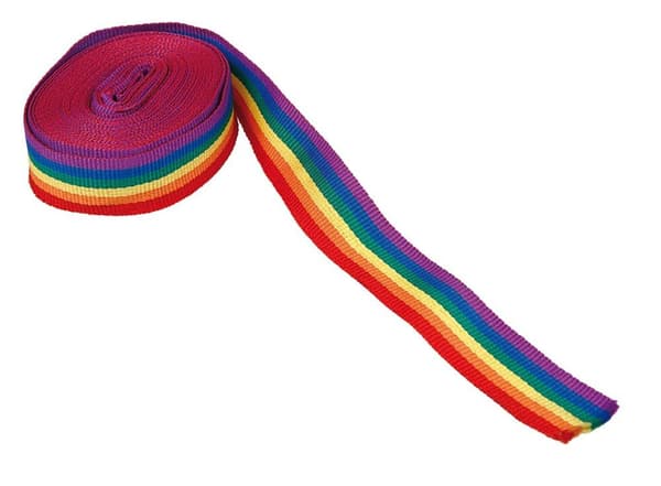 20mm Dekorationsband Pride - Regnbåge