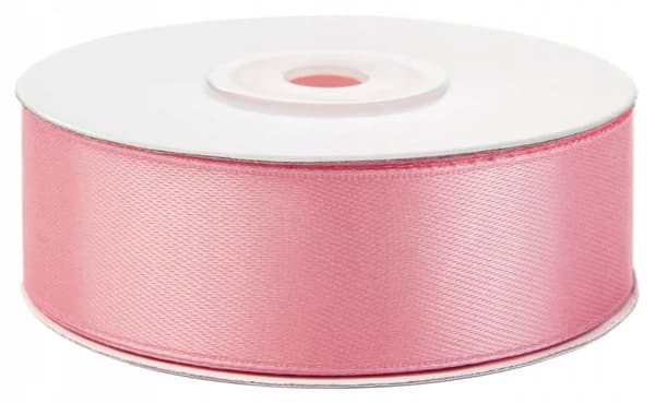 Satinbånd 27 meter x 50 mm lyserødt