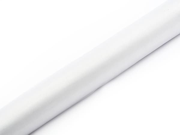 Organza glat, hvid, 0,36 x 9 m (1 æske / 24 stk.) (1 stk. / 9 m.)