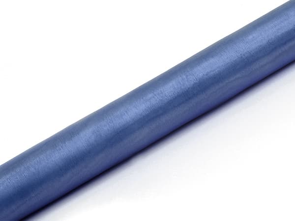 Organza Smooth, utuisen sininen, 0,36 x 9m (1 pkt / 24 kpl) (1 kpl / 9 m)