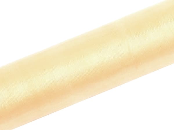 Organza Smooth, kermanvärinen, 0,16 x 9 m (1 pkt / 48 kpl) (1 kpl / 9 m)