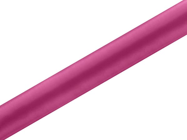 Glat satin, fuchsia, 0,36 x 9 m (1 æske / 24 stk.) (1 stk. / 9 m.)