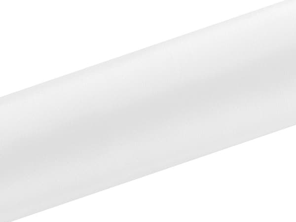 Sileä satiini, valkoinen, 0,16 x 9 m (1 pkt / 48 kpl) (1 kpl / 9 m)