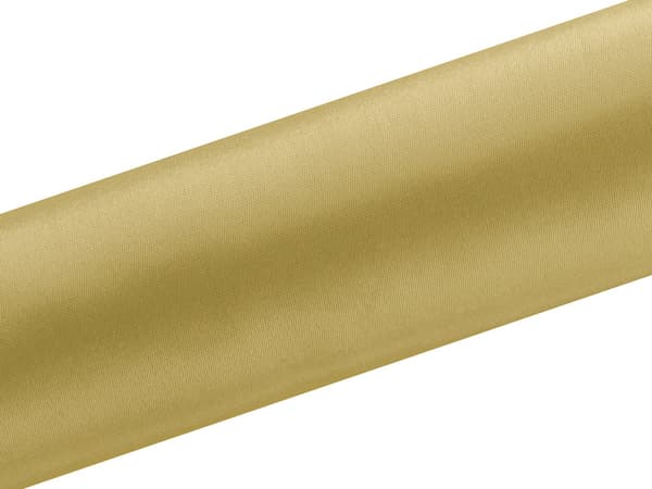 Sileä satiini, kulta, 0,16 x 9 m (1 pkt / 48 kpl) (1 kpl / 9 m)
