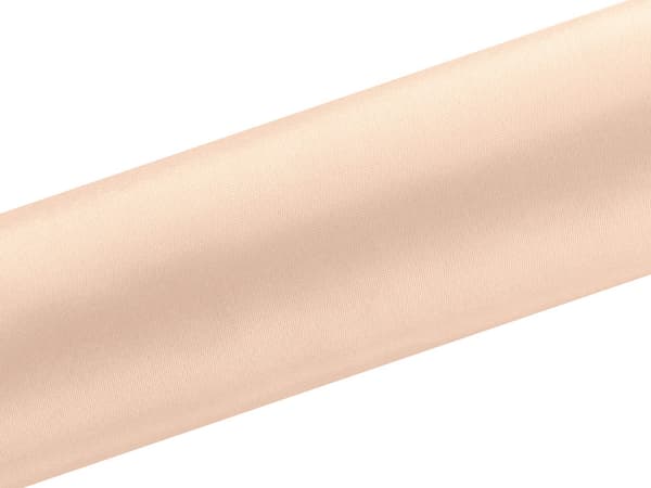 Sileä satiini, vaalea persikka, 0,16 x 9 m (1 pkt / 48 kpl) (1 kpl / 9 m)
