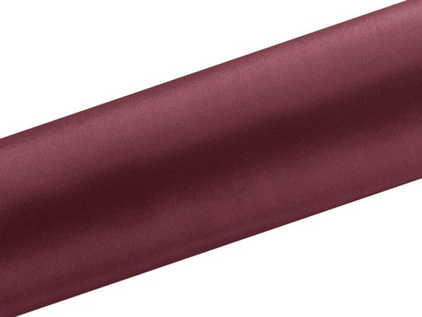 Sileä satiini, viininpunainen, 0,16 x 9 m (1 pkt / 48 kpl) (1 kpl / 9 m)