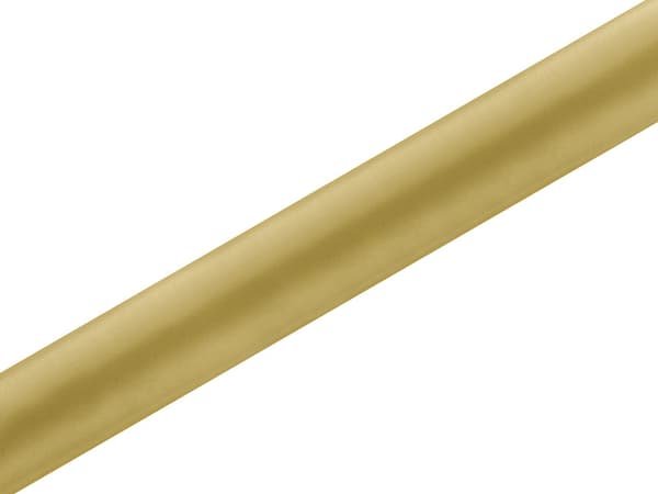 Sileä satiini, kulta, 0,36 x 9 m (1 kpl / 9 m)