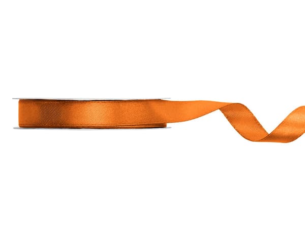 Satiininauha, ruosteenpunainen, 12mm/25m