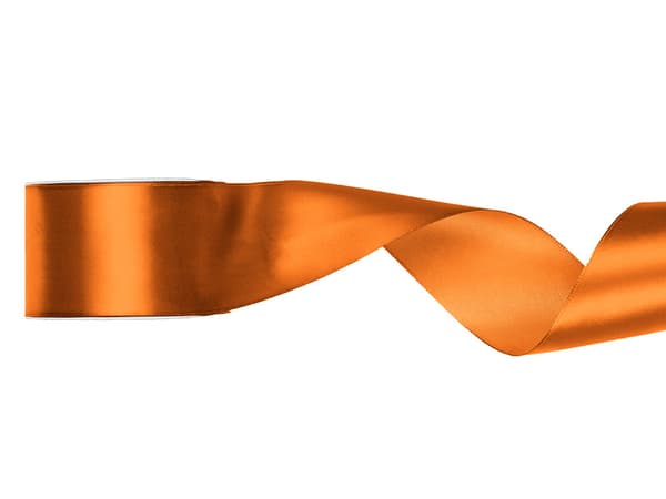 Satinband, rostfärgat, 50mm/25m