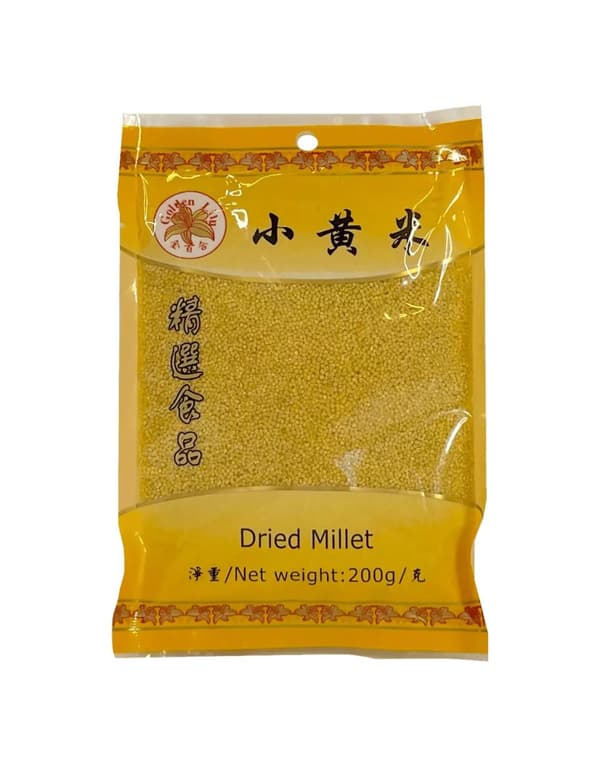 Ris Hirs 200g Golden Lily Kina