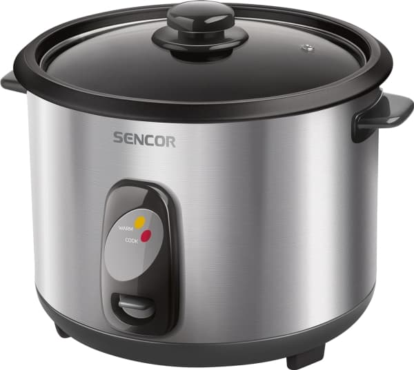 Sencor SRM 2800SS, Musta, Terästä, 2,8 L, 6 h, Ruostumaton teräs, Lasi, 1000 W