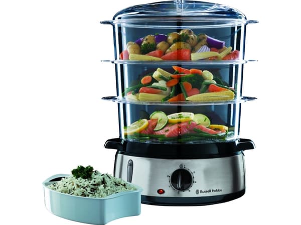 Russell Hobbs Cook@Home 19270-56 - Riskokare/ångare - 9 liter - 800 W