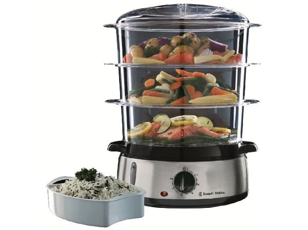 Russell Hobbs Cook@Home 19270-56 - Riskokare/ångare - 9 liter - 800 W