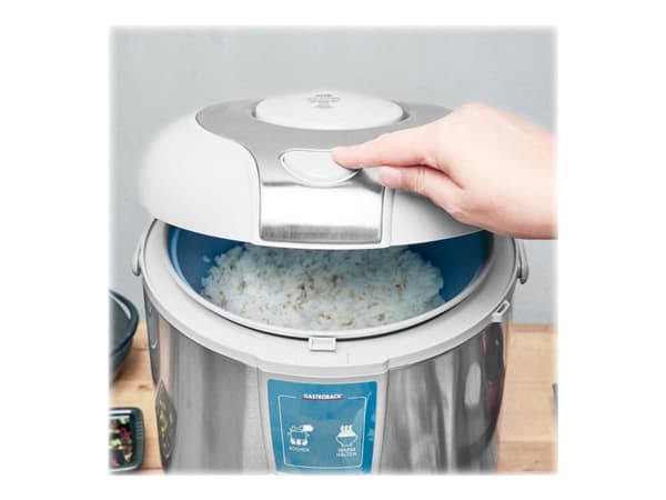 Gastroback Design Pro, Hopea, Valkoinen, 5 L, Kosketus, 700 W, 220 - 240 V, 50 Hz
