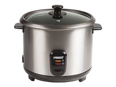 Princess 271950 riisinkeitin 1,8 L 700 W Musta, Ruostumaton teräs