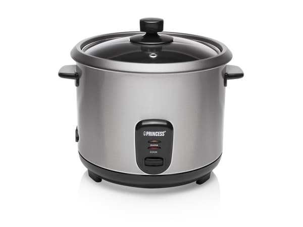 Princess 271950 riisinkeitin 1,8 L 700 W Musta, Ruostumaton teräs