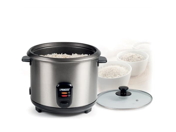 Princess 271950 riisinkeitin 1,8 L 700 W Musta, Ruostumaton teräs