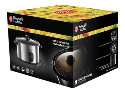 Russell Hobbs Cook@Home 19750-56 - Riskoker/dampkoker - 1,8 liter - 700 W