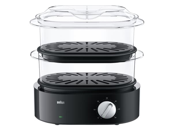 Braun IdentityCollection FS 5100 BK - Dampkoker - 850 W - svart