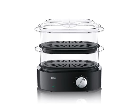 Braun IdentityCollection FS 5100 BK - Dampkoker - 850 W - svart