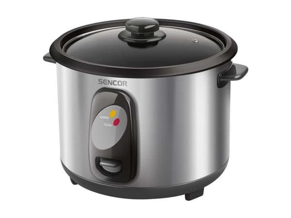 Sencor SRM 1000SS, Rustfritt stål, 1 l, 6 timer, Knapper, Rustfritt stål, Glass