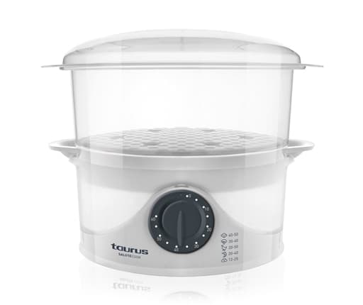 Taurus Salutecook - Riskokare/ångare - 6 liter - 800 W
