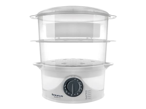 Taurus Salutecook - Riskokare/ångare - 6 liter - 800 W