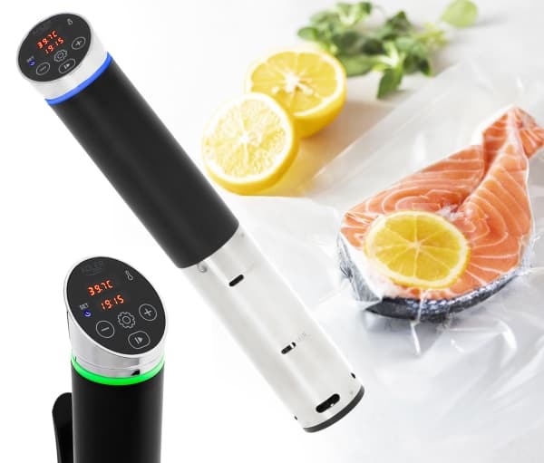 Adler AD 6415, Sous vide -vesiuuni, Musta, Ruostumaton teräs, Kosketus, 20 °C, 95 °C, 0,02 h