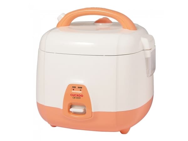 Cuckoo CR-0331, Norsunluu, Oranssi, 0,54 L, Alumiini, Vipu, Rotaatio, 1,4 m, 360 W