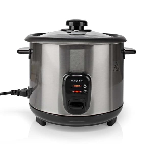 Nedis KARC115AL Riskokare 1,5L 500W Silver